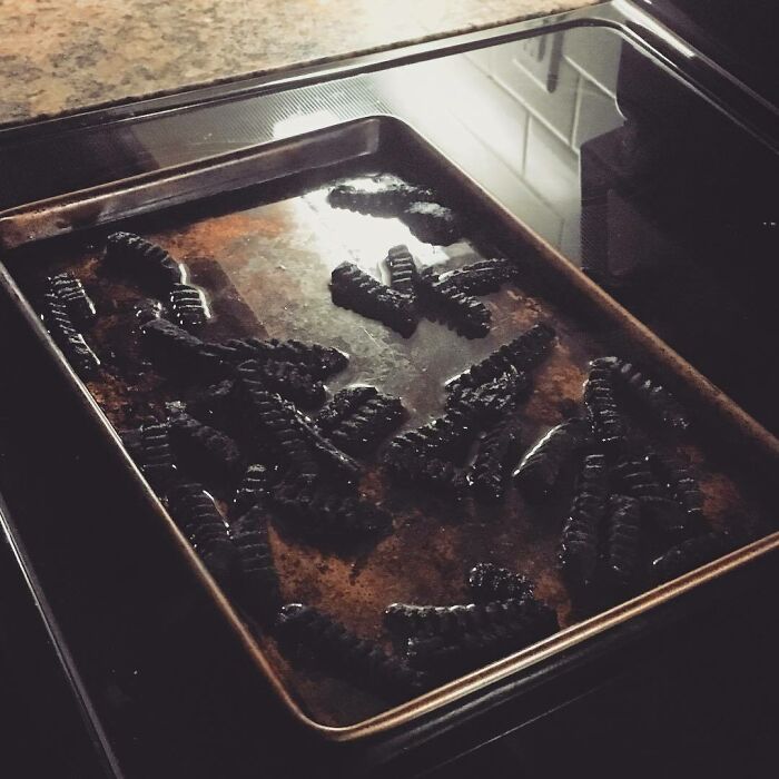 A Little Crispier Than My Husband Likes. Oops