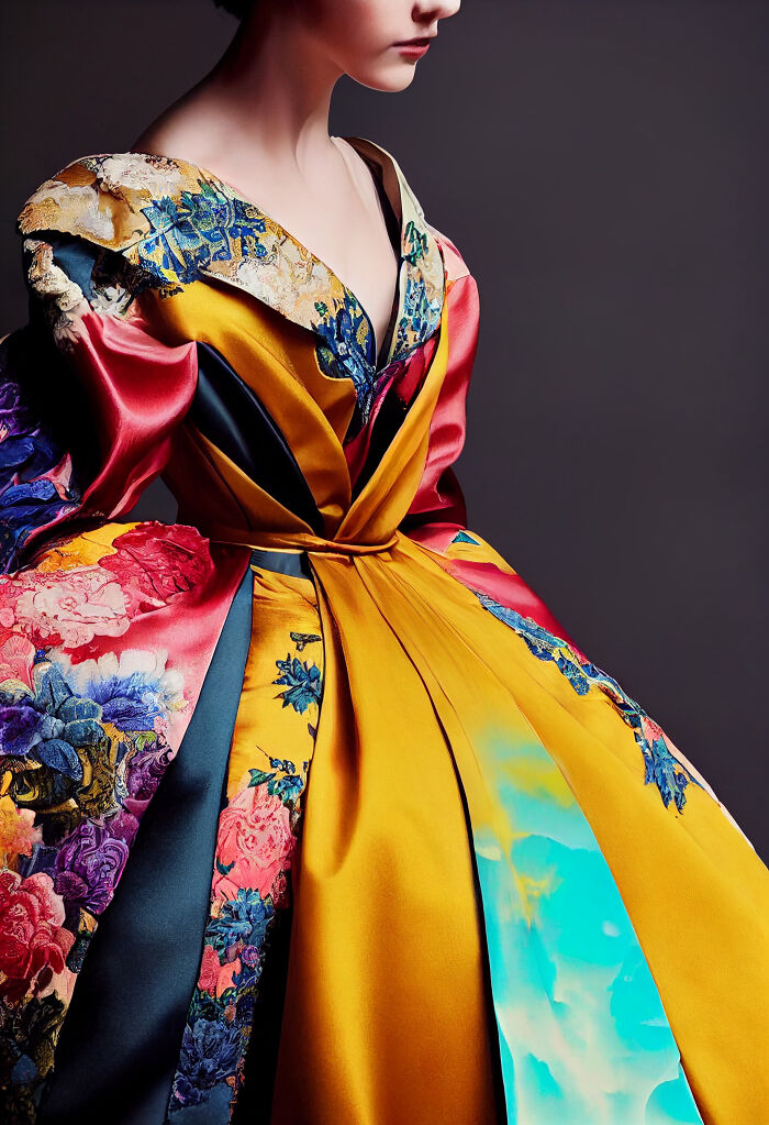 Kimono With Baroque Influence 1