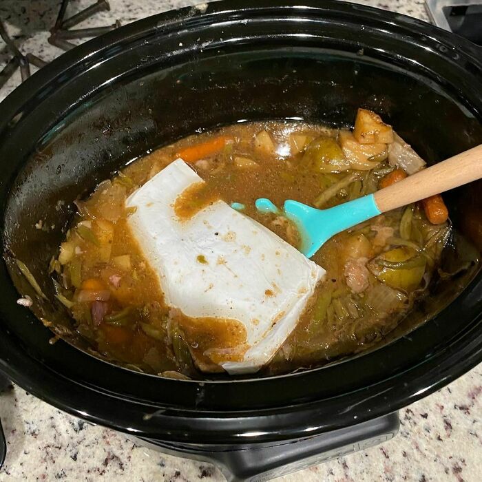 Oops. That White Thing That’s In Between The Meat And The Styrofoam In The Package? Yea, I Don’t Think You’re Supposed To Cook That