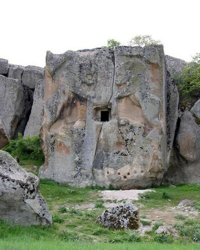 “In Eskisehir City Of Turkey…this Place Called As "aslantas” Means Lion Stone…belongs To Phrygian Civilization…its Nearly 3000 Years Old Monument…