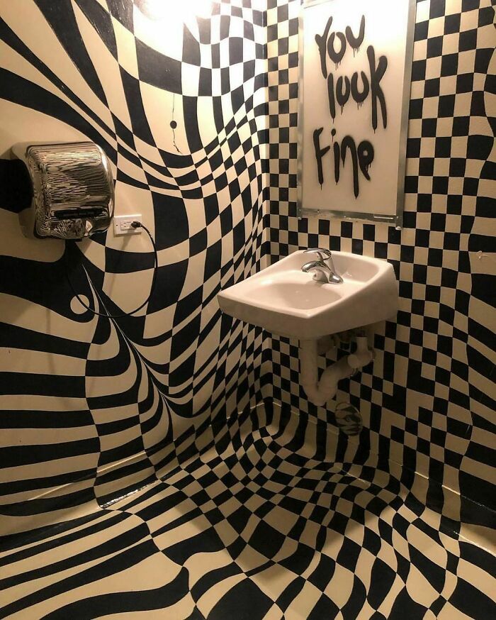 “You Look Fine” Bathroom