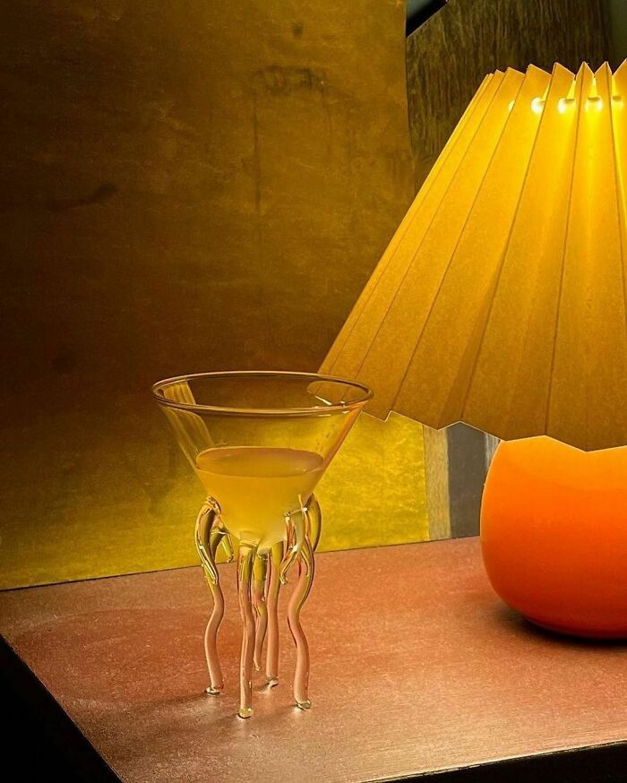 Octopus Cocktail Glass 