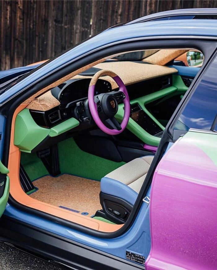 Taycan Art Car By Sean Wotherspoon