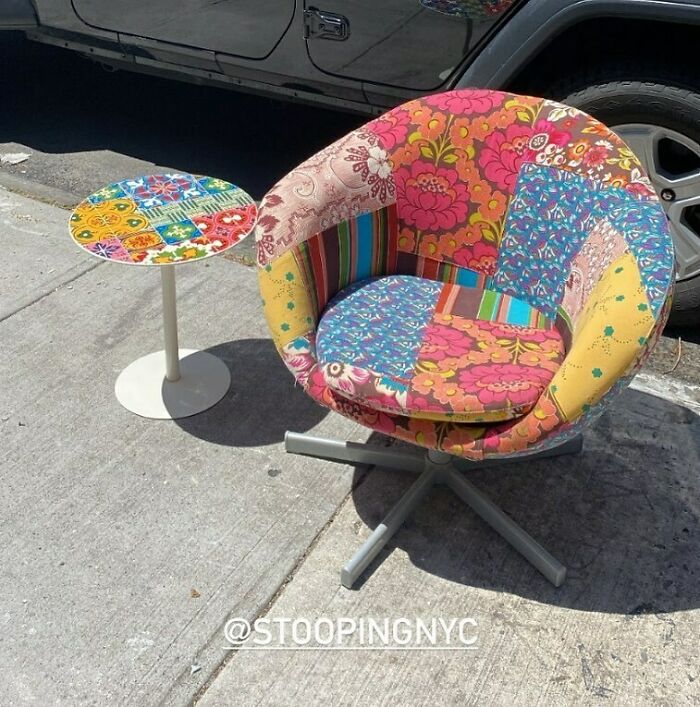 ¡Somos culpables de amar esta silla y esta mesa!