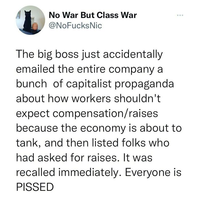 Sounds Like His Company Is About To Tank