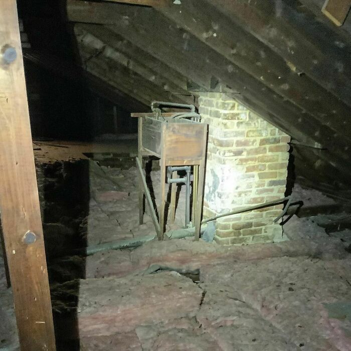 What’s Up With The Sink In The Attic??