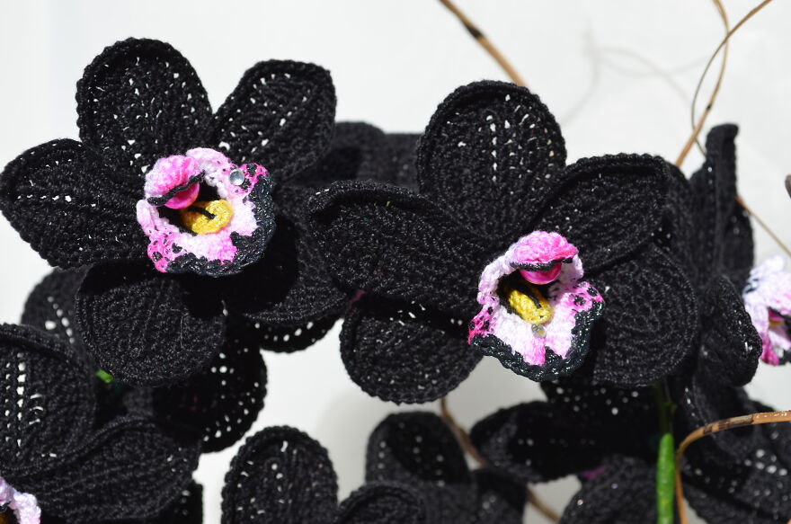 I Crocheted All Of My Own Wedding Flowers