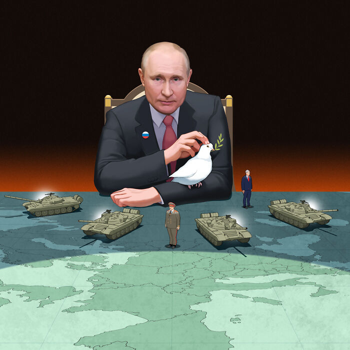 "Peace Loving" Putin