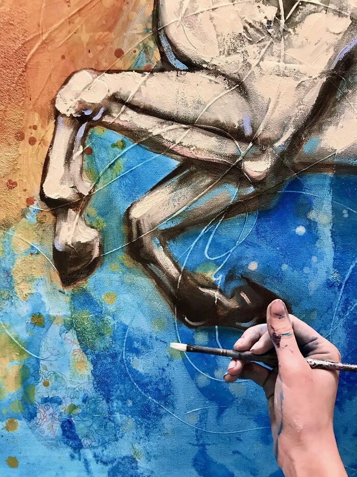 Emerging Artist Explains Her Unique Process (8 Pics)