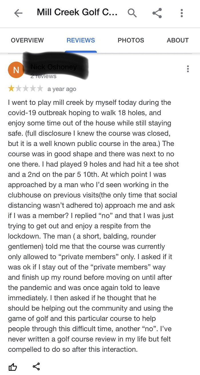 The Pure Entitlement