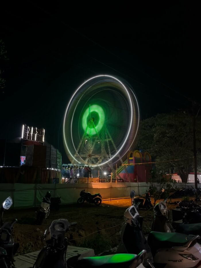 Ferris Wheel Shot On iPhone 13