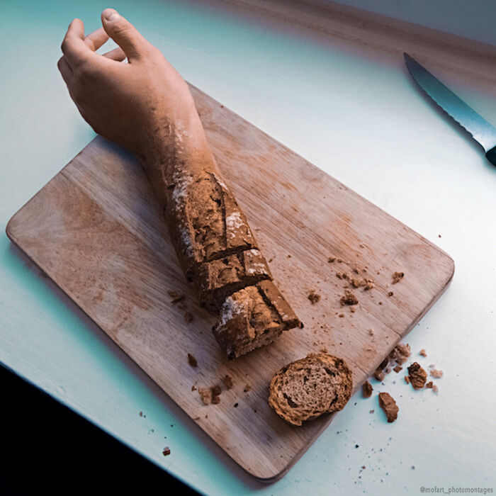 When You Accidentally Cut Yourself While Chopping