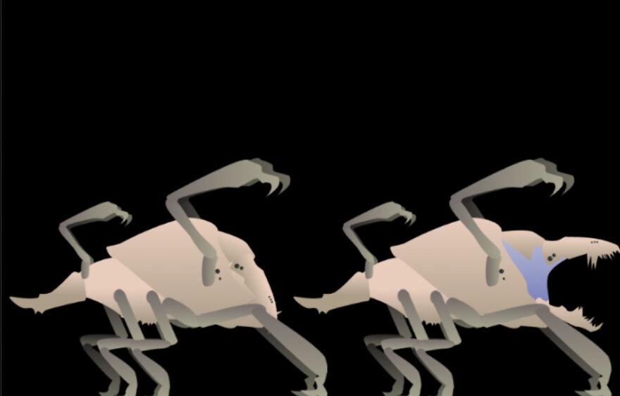 Human Scale Parasite From "Cloverfield"