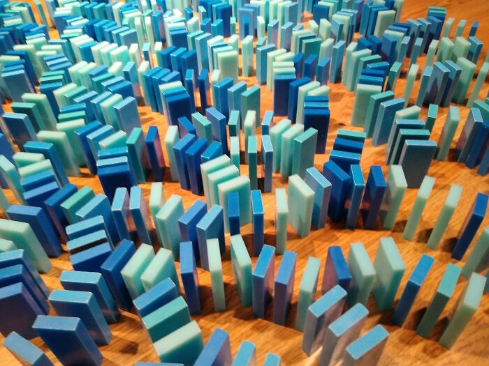 I Am A Domino Artist 0n Youtube, Here Are 10 Different Photos Of Projects I Have Made