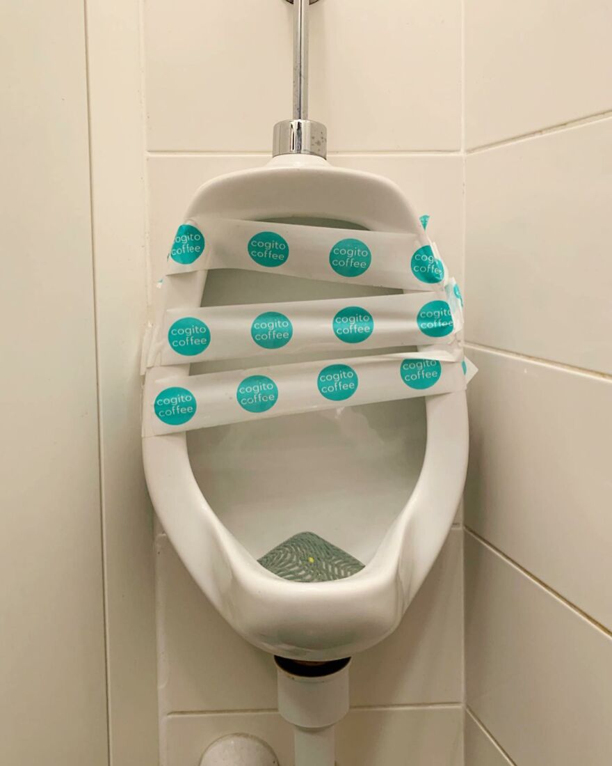 Although I Didn't Get To Use This One, I Did Appreciate Their Branded "Out Of Order" Tape (Kind Of)