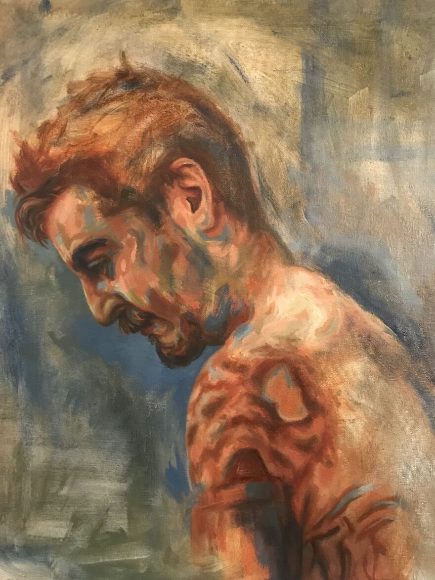 "Everywhere You Go, There You Are...": I Drew Self-Portraits That Document My Life (5 Pics)