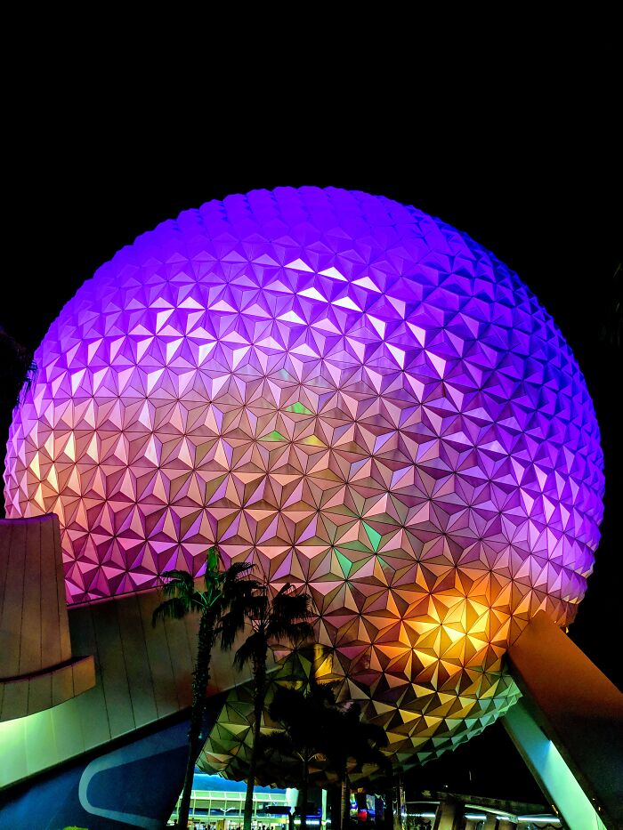 Epcot At Night