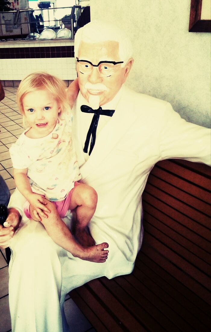 My Daughter At KFC