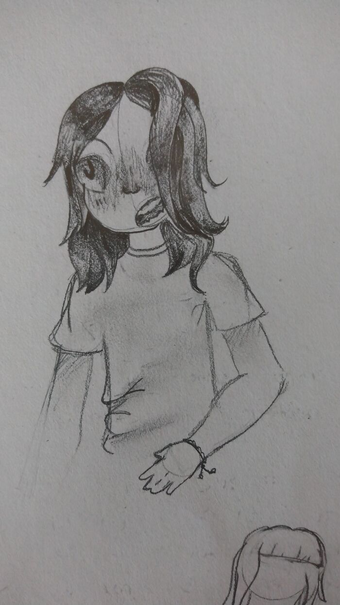 Just A Drawing I Did, Took A Pic To Show A Friend