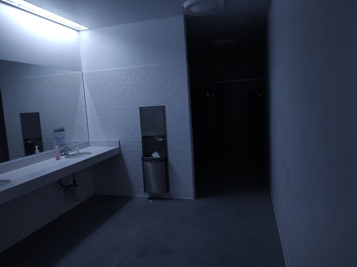 Our Haunted Af Bathroom At Work