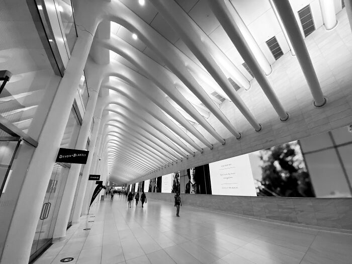 Underground Corridor, Leading To The Occulus, NYC