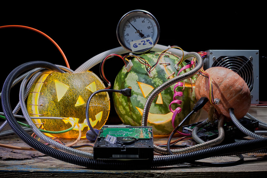 Cyberpunk With Vegetables
