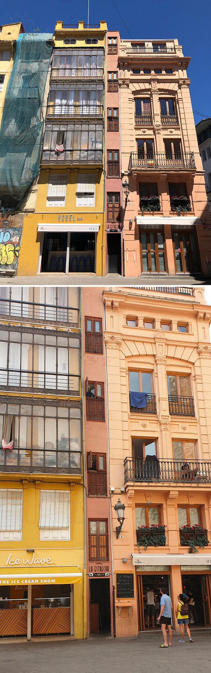 A 107 Cm Narrow House In València, Spain