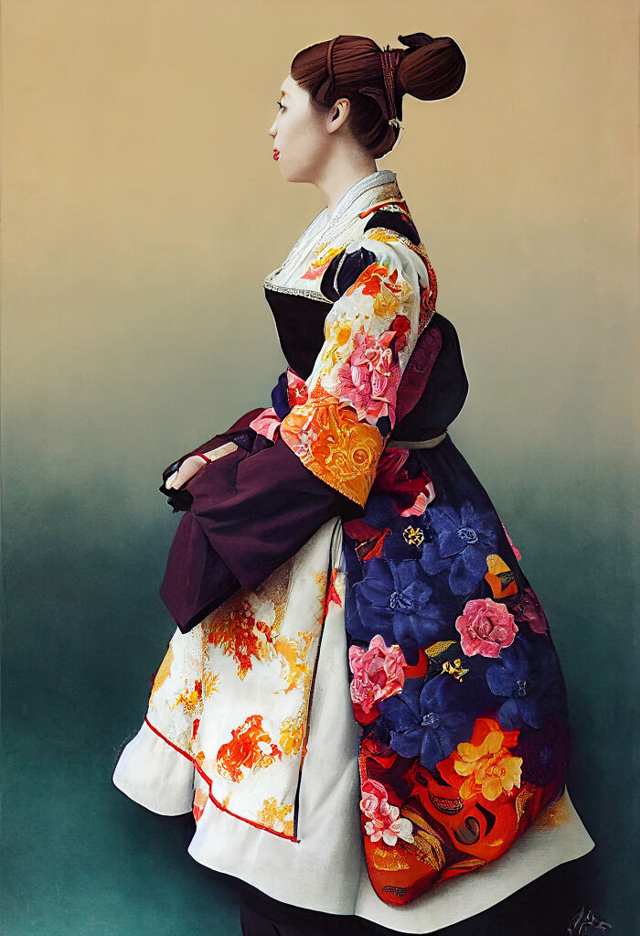 Kimono With German Influence 1