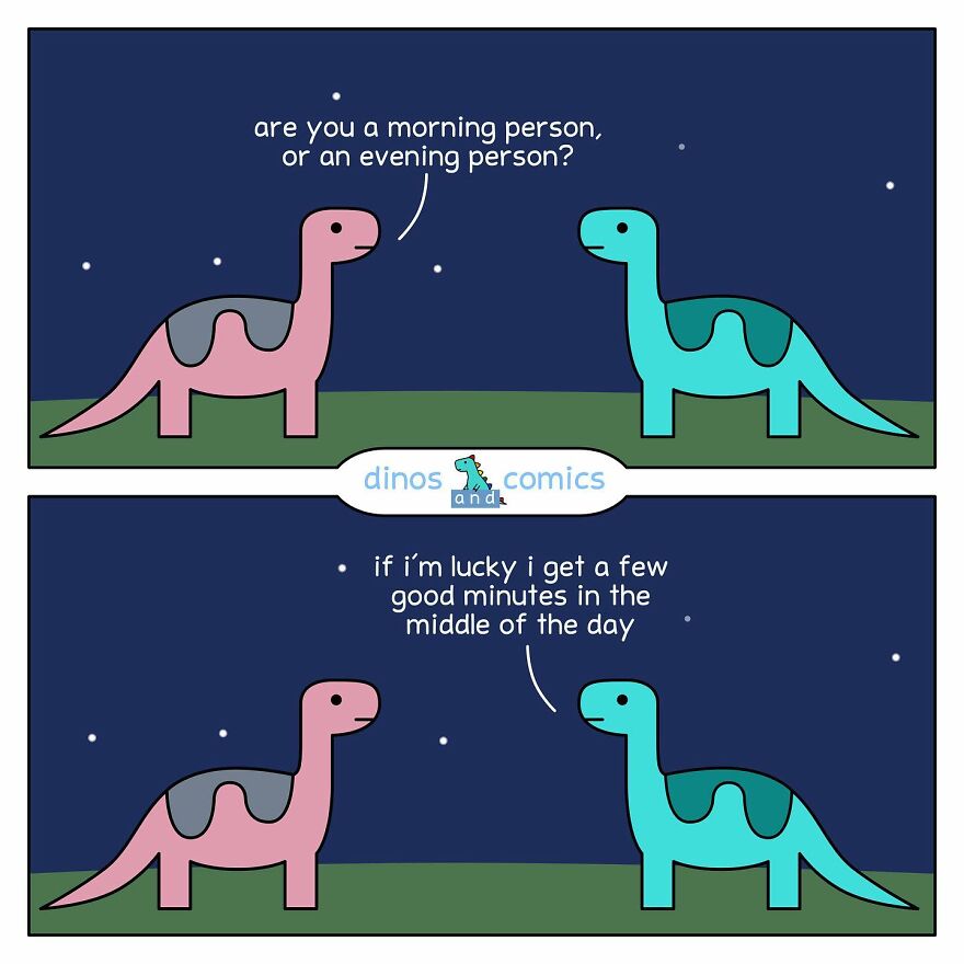 New Hilarious Dinosaur Comics About Mental Health