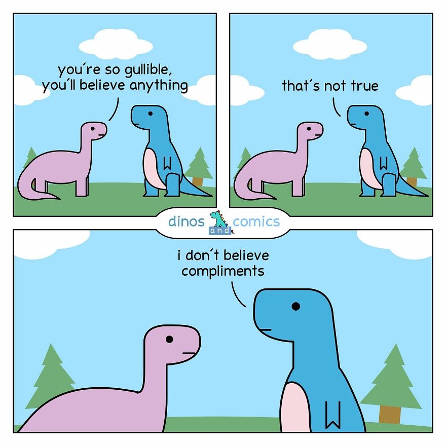 New Hilarious Dinosaur Comics About Mental Health