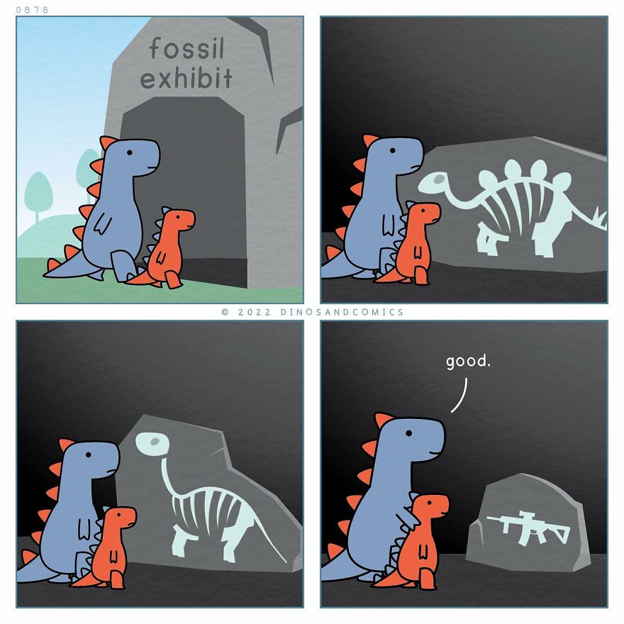 New Hilarious Dinosaur Comics About Mental Health
