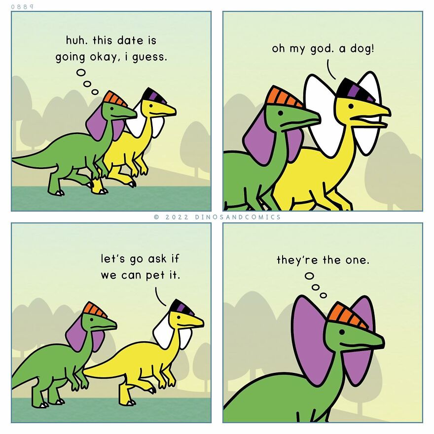 New Hilarious Dinosaur Comics About Mental Health