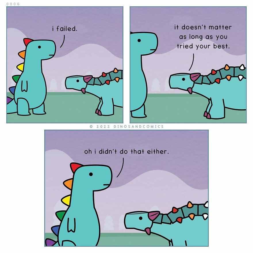 New Hilarious Dinosaur Comics About Mental Health