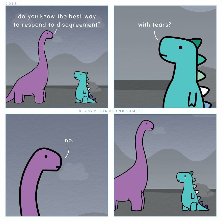 New Hilarious Dinosaur Comics About Mental Health