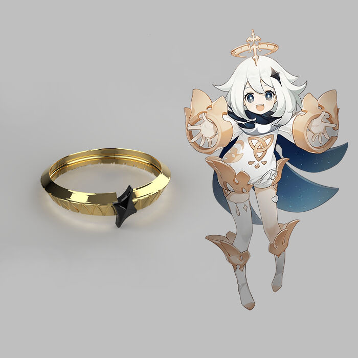 Artist Makes Genshin Impact-Inspired Rings (4 Pics)