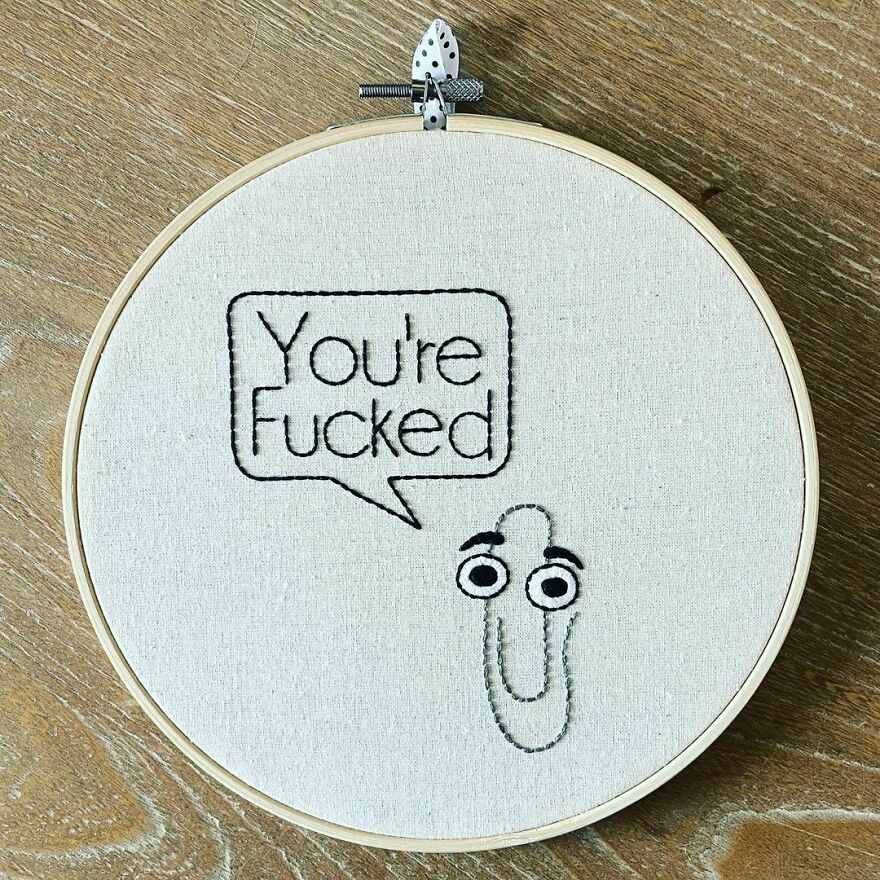 Here Are The 14 Naughtiest Embroideries we've Ever Made Here Are The 14 Naughtiest Embroideries we've Ever Made