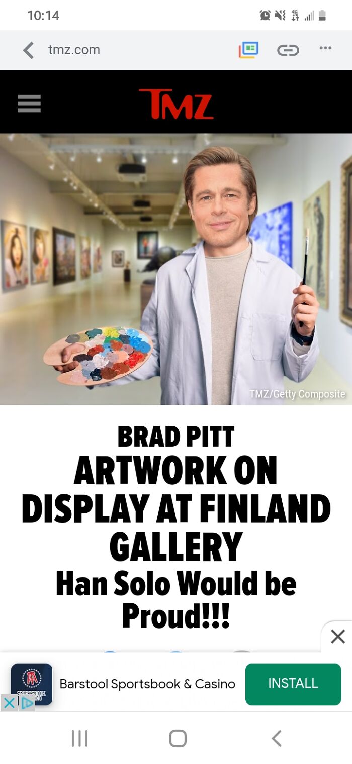 I Took This Screenshot Today Because I Thought The Photoshop Job Was Hysterically Bad. Bobblehead!