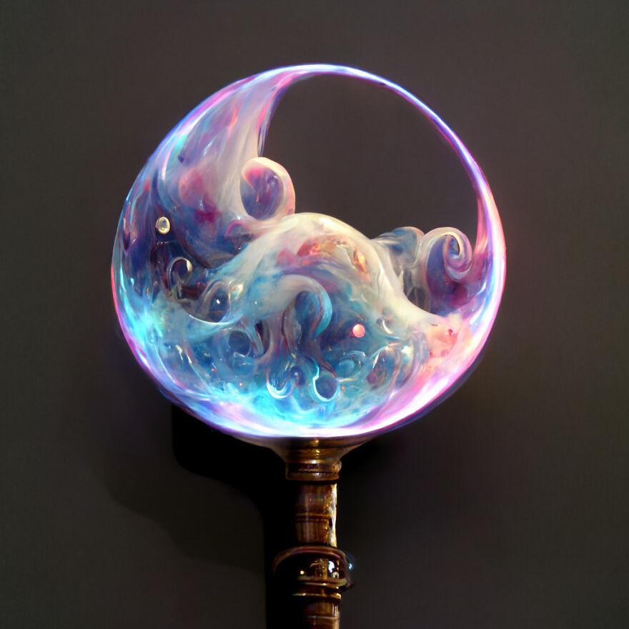 Bubbling Wand