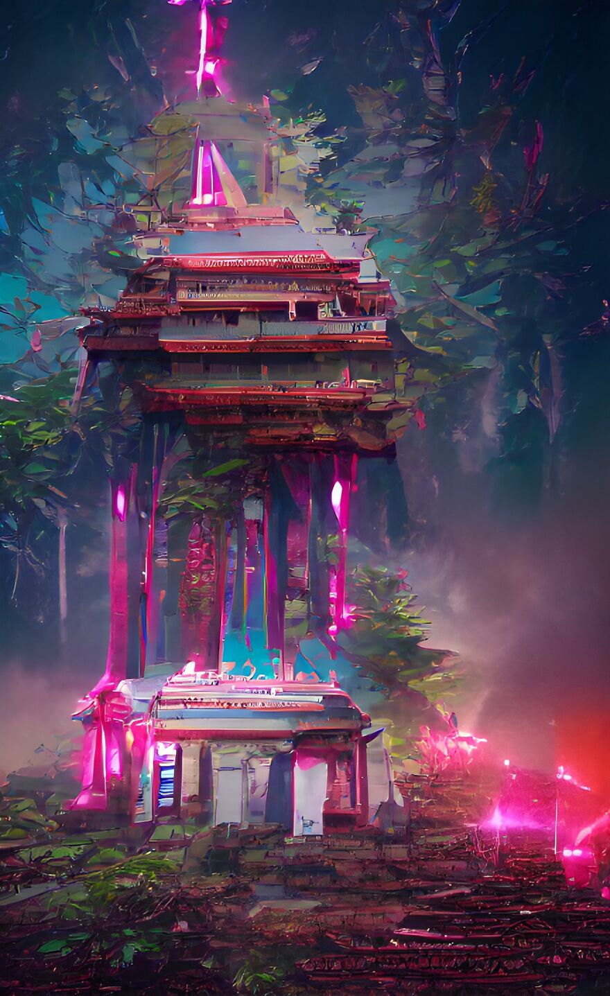 Some Art I Created With A Bit Of Help From A.i