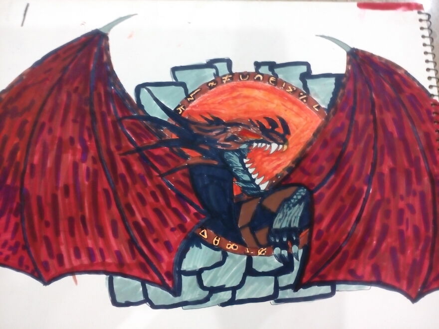 Some Of My Drawings Describing Myself( 10 Photos)