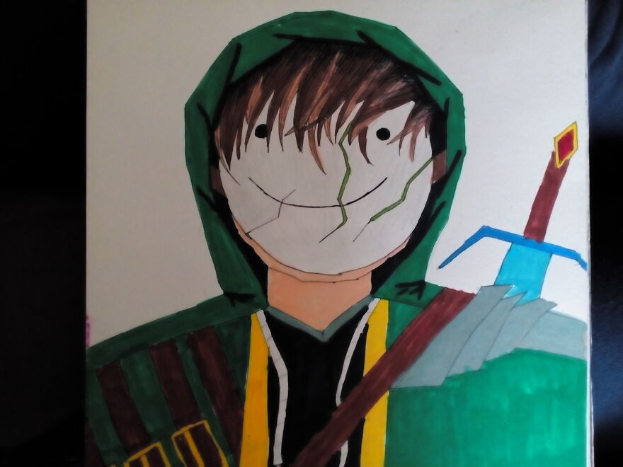 Some Of My Drawings Describing Myself( 10 Photos)