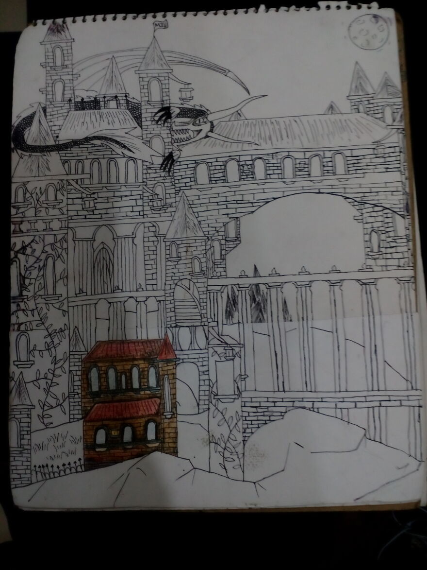 Some Of My Drawings Describing Myself( 10 Photos)