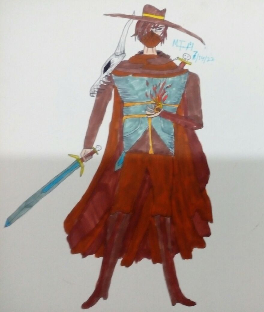 Some Of My Drawings Describing Myself( 10 Photos)