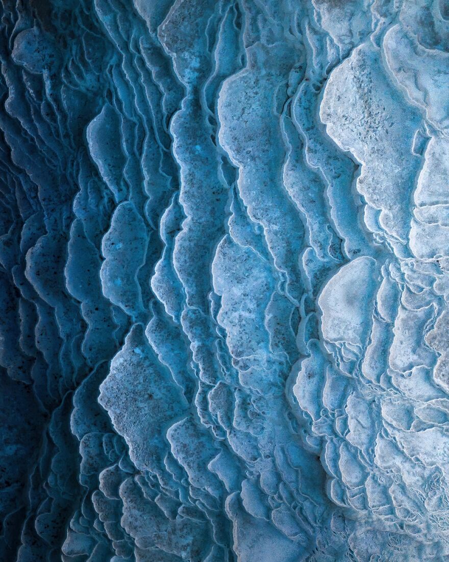 Category: Nature, Highly Commended, Blue Hour In Pamukkale By Dimitar Karanikolov