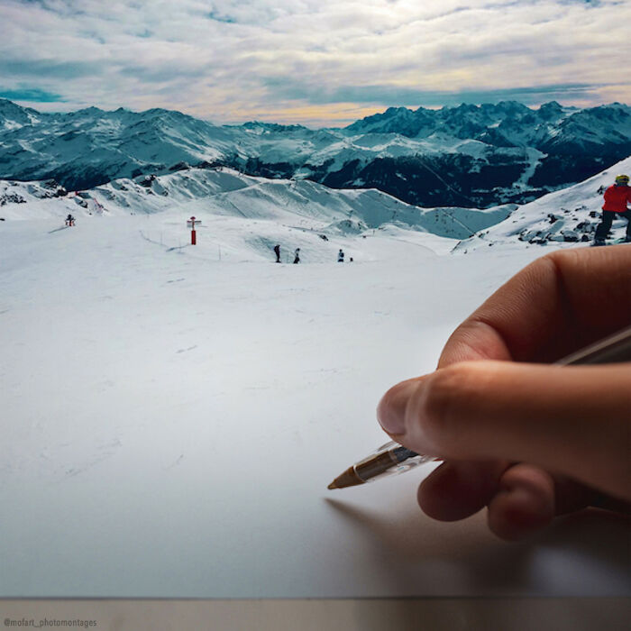 Does This Look Like Paper, Yes Or Snow?