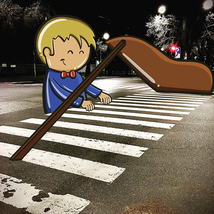 This Artist Drew These 39 Illustrations And They Interact With Everyday Objects (New Pics)