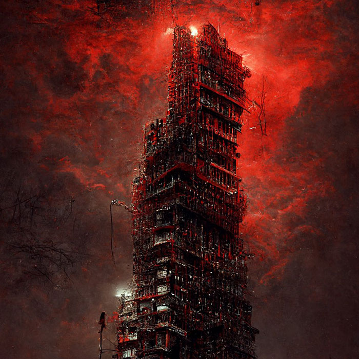 This Artist Tested The Abilities Of A.I. To Create Architectural Paintings In Different Styles (27 Pics)