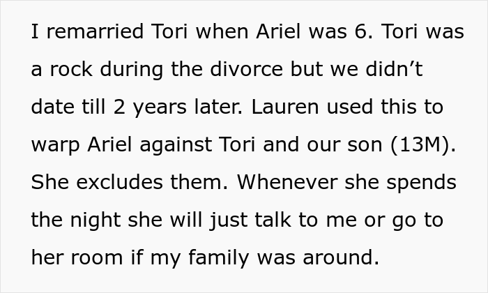 Dad Asks If He's A Jerk For Teaching Daughter A Lesson Of Respect To His New Wife And Kid By Refusing To Pay For Her College