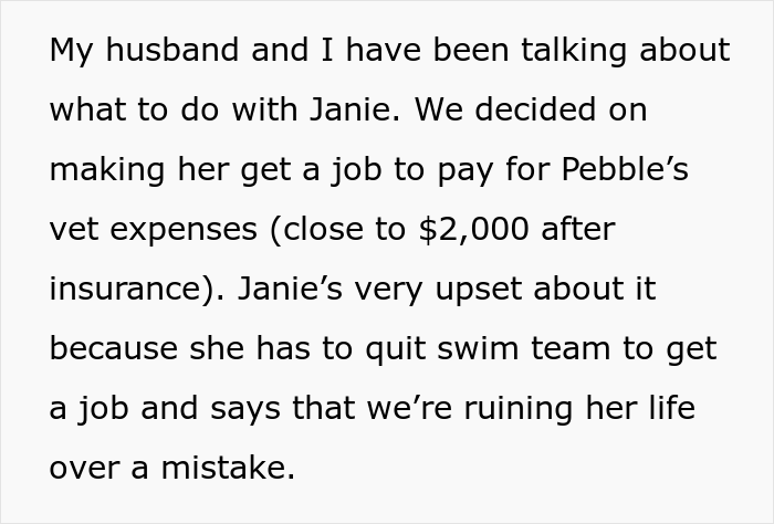 Family Drama Ensues After Daughter Forgets About Their Dog And Costs Family Almost $2,000 In Vet Bills Family Drama Ensues After Daughter Forgets About Their Dog And Costs Family Almost $2,000 In Vet Bills