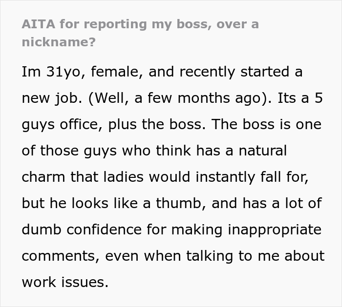 Woman Applauded For Standing Her Ground After Learning Her Boss Calls Her &ldquo;Jessica Rabbit&rdquo;